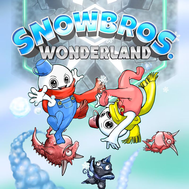 Snow. Bros. Wonderland box art for Playstation 5